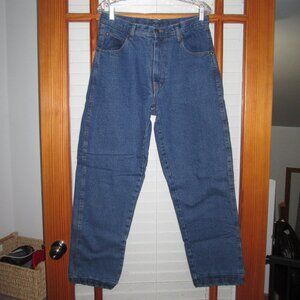 Lakin McKey Trading Co. Flannel Lined Jeans Women's 14 M 100% Cotton